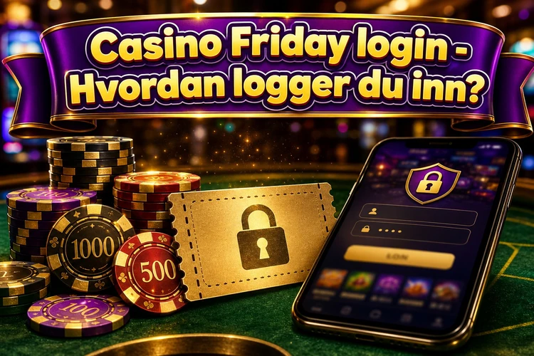 Casino Friday login - Hvordan logger du inn?