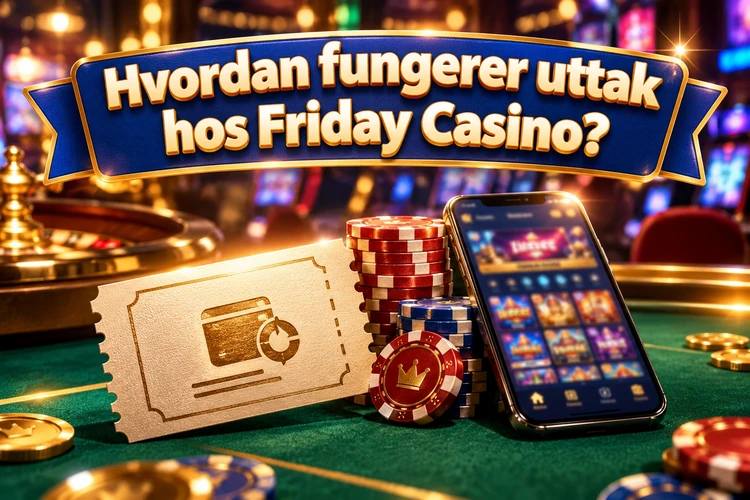 Hvordan fungerer uttak hos Friday Casino?